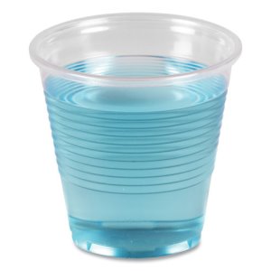 Choice 5 oz. Translucent Thin Wall Plastic Cold Cup - 2500/Case