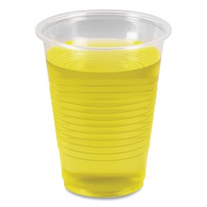 Choice 16 oz. Translucent Tall Thin Wall Plastic Cold Cup - 1000/Case