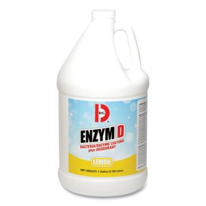 Enzym D Digester Liquid Deodorant, Lemon, 4 Gallons (BGD1500)