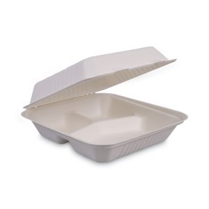 MM 3-Compartment Foam Hinged Lid Container by Hefty (125 ct
