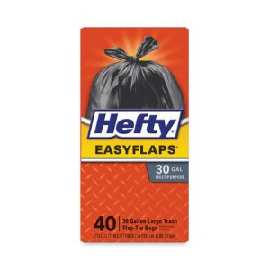 Heritage H5645 23 Gallon Clear Garbage Bags, 0.9mil, 50 Bags (HERH5645TCRC1)