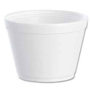 Dart 3.5 oz. Foam Bowl - 1000/case - Dovs by the Case