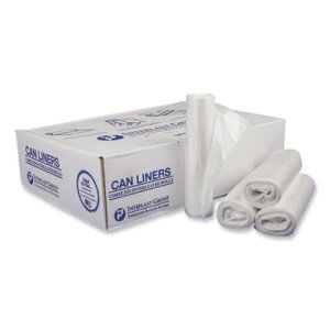 One Source Office Supplies :: Breakroom :: Cleaning Supplies :: Trash Bags  & Cans :: Trash Bags & Liners :: Glad Easy-Tie Regular Recycling Bag - 67L  - 40/Box