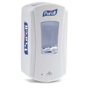 Purell 192004 Touch Free LTX-12 Hand Sanitizer Dispenser, White (GOJ192004)