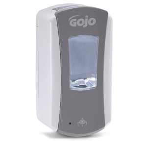 Gojo LTX-12 Touch Free Foam Soap Dispenser, Gray/White (GOJ198404)