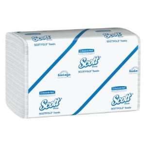 Kimberly-Clark SCOTTFOLD Paper Towels, White, 25 Pks Case (412-01960)
