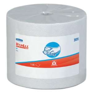 Kimberly-Clark Professional WypAll X50 Wipers, Jumbo Roll, White, 1,100 per roll - 1 RL (412-35015)
