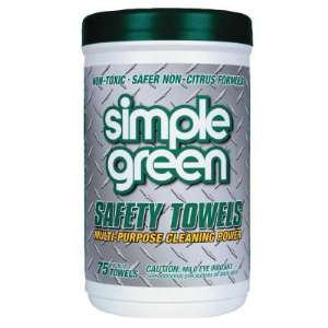 Simple Green Safety Towels, White - 6 CA (676-3810000613351)