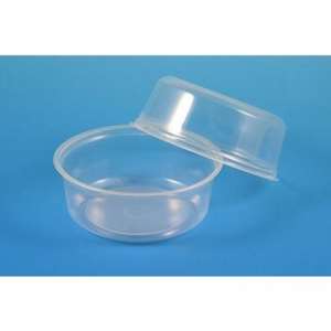GEN Plastic Deli Container with Lid, 8 oz, Clear, Plastic, 240/Carton
