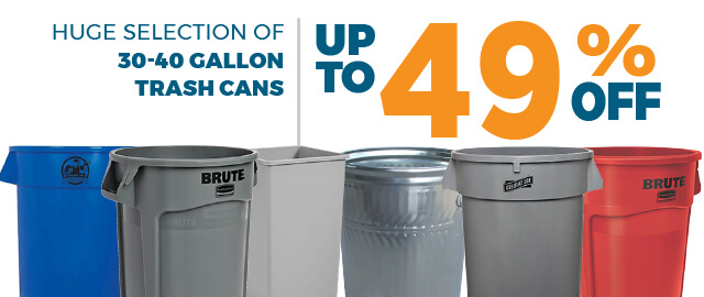 30 Gallon Trash Cans - STROBIGO