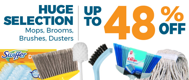 Brooms and Brushes Sale