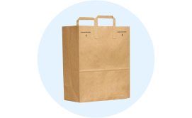 Stock Your Home 57 Lb Kraft Paper Bag (50 Count) Heavy Duty, Large Brown  Paper Grocery Bags for Food Shopping, Recycling, Trash, Bulk Pack Size