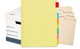 Folders & Storage Box Files