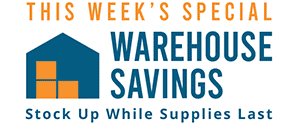 This Weeks Warehouse Specials